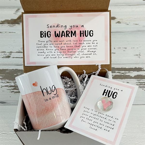 Sending You a HUG Mug Encouraging gift set