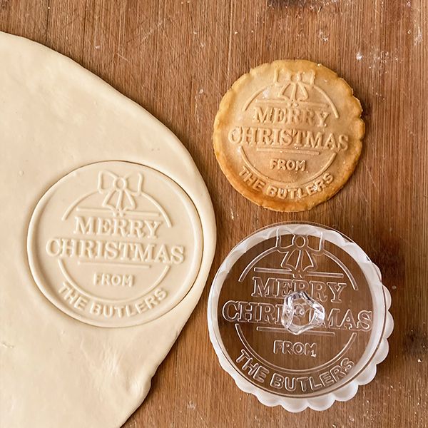 Cookie Stamp Christmas Cookie Cookie Cutter Stamp Custom Stamp Cookie Cookie  Cutters Stamps 