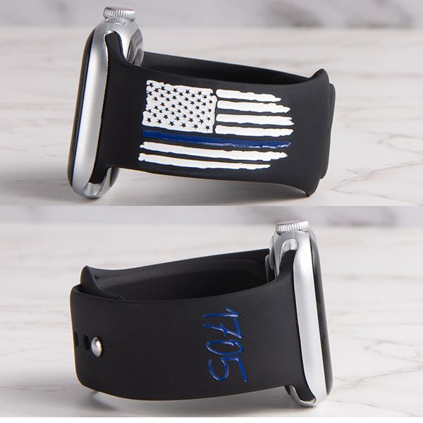 Personalized Police Band For Apple Watch