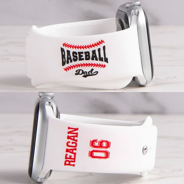 Personalized Softball Baseball Band For Apple Watch