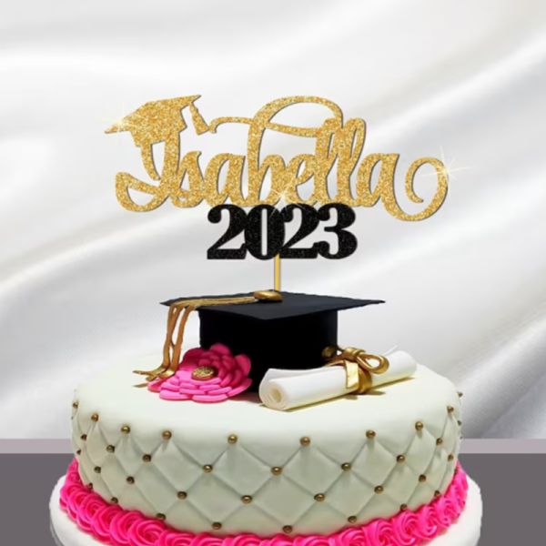 Custom Name Class of 2023/2024 Cake Topper