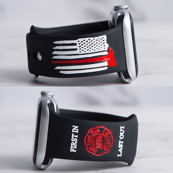 Firefighter apple watch band store