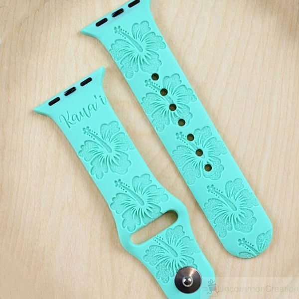 Apple watch band hibiscus online