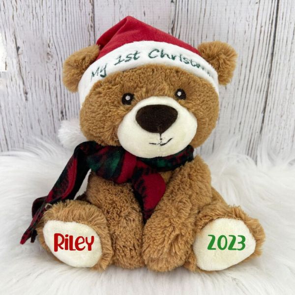 Small (10) Custom Embroidered Keepsake/ Memory Bear